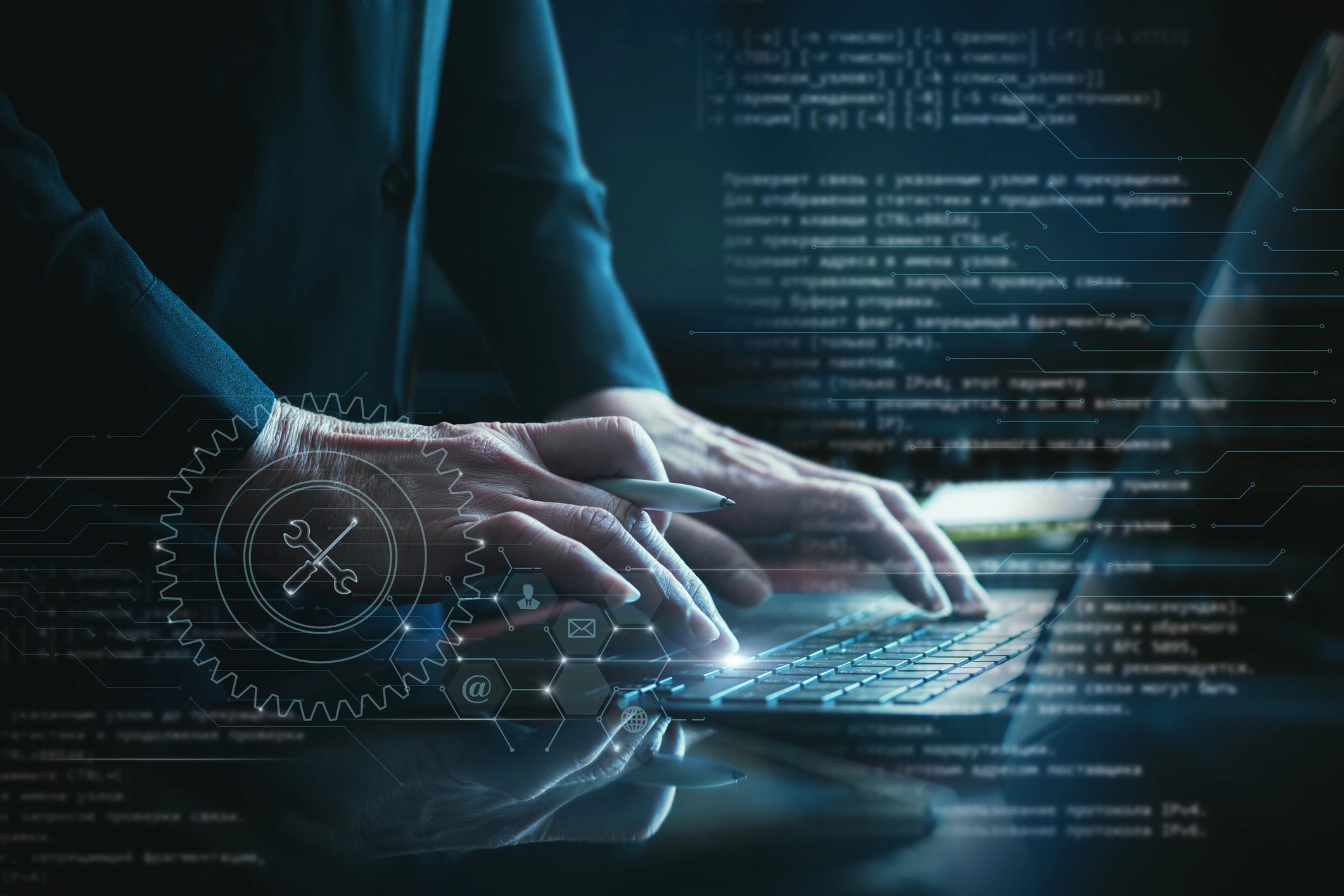 Modern enterprise software interface design